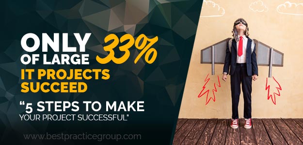Only 33% of Large IT Projects Succeed