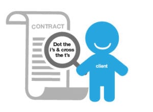 Be sure to align contractual documentation